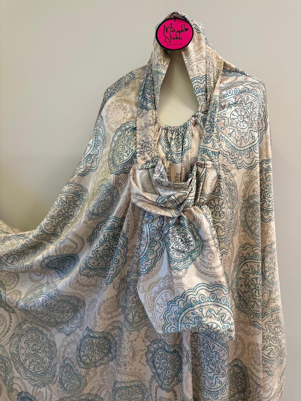Azure Mandala Islamic Prayer Wear