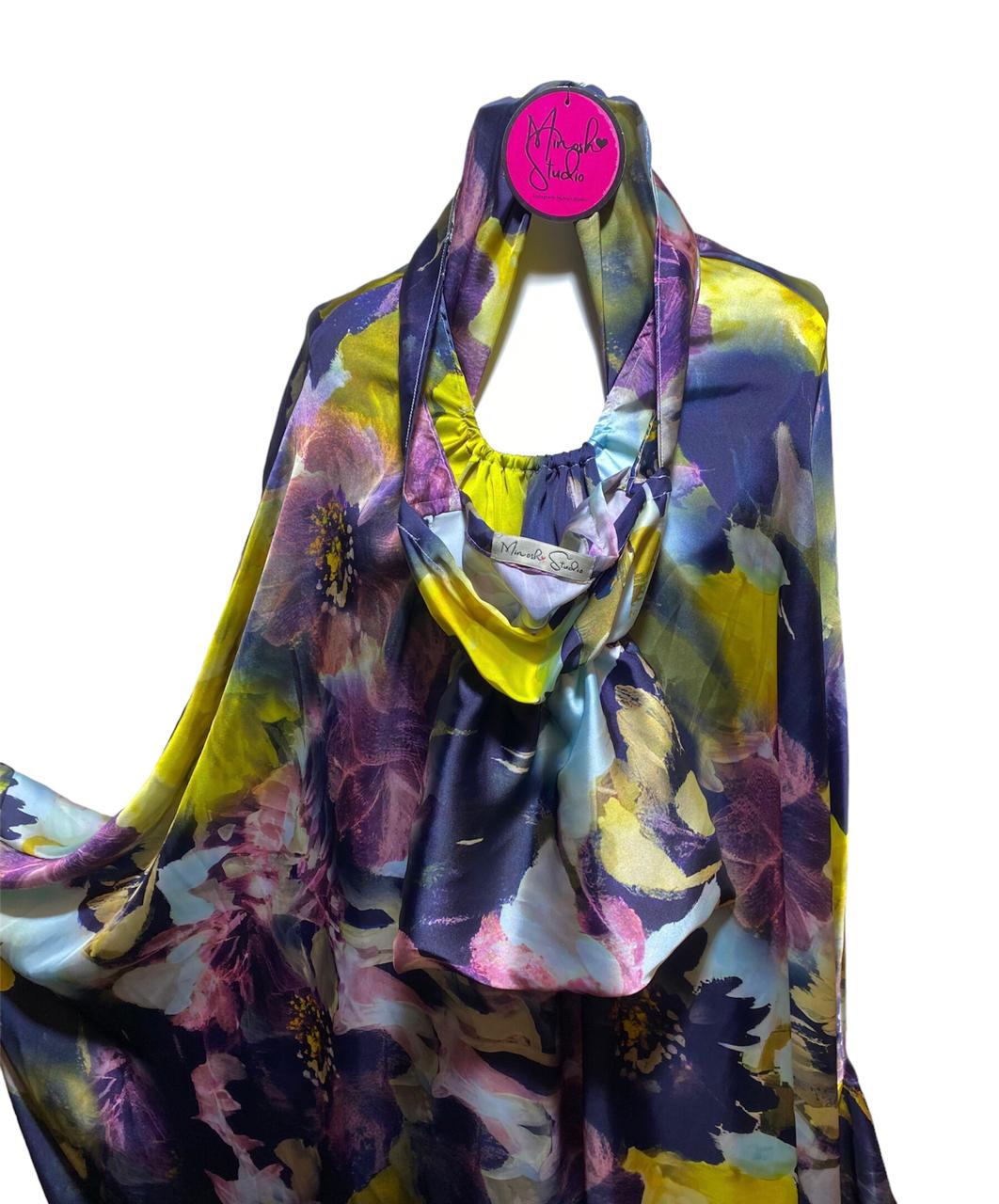 Midnight Bloom Islamic Prayer Wear