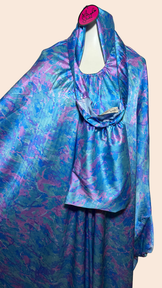 Ocean Dream Satin Islamic Prayer Wear