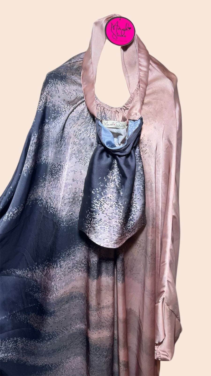 Amethyst Satin Islamic Prayer Wear