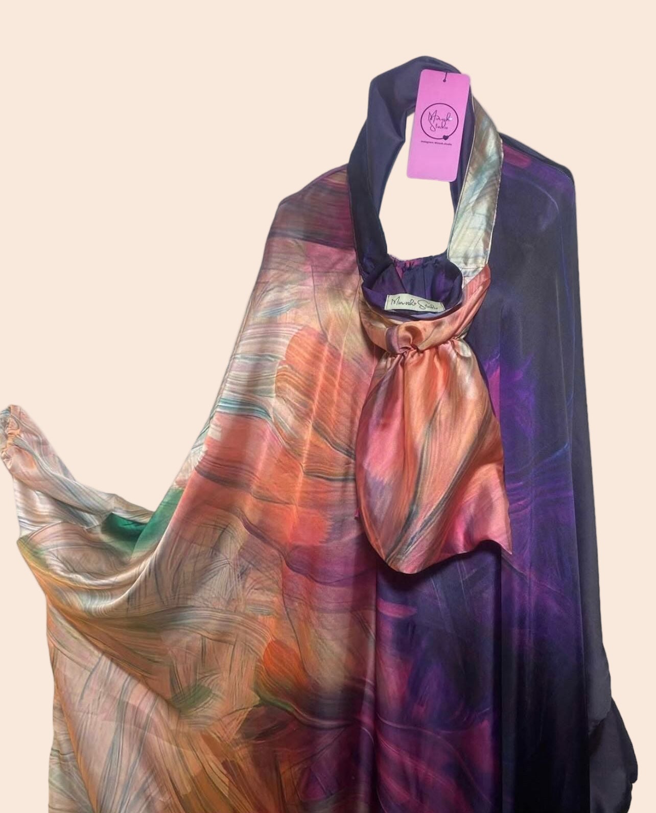 Sunset Fusion Satin Islamic Prayer Wear